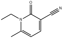 1-ethyl-6-methyl-2-oxo-1,2-dihydro-3-pyridinecarbonitrile(SALTDATA: FREE) Structure