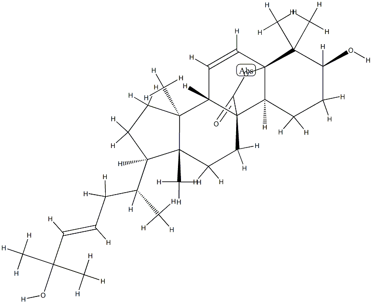 Karavilagenin D Struktur