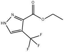 1H-Pyrazole-3-carboxylic acid, 4-(trifluoroMethyl)-, ethyl ester 化学構造式