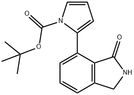 1H-Pyrrole-1-carboxylic acid, 2-(2,3-dihydro-3-oxo-1H-isoindol-4-yl)-, 1,1-diMethylethyl ester