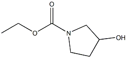 1-Pyrrolidinecarboxylicacid,3-hydroxy-,ethylester(6CI,9CI),93591-91-4,结构式