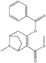 2,3-dehydrococaine Struktur