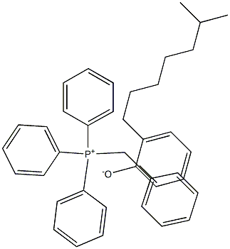 benzyltriphenylphosphonium, salt with isooctylphenol (1:1) Struktur