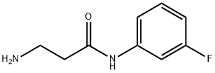 N~1~-(3-플루오로페닐)-베타-알라닌아미드(SALTDATA:HCl)