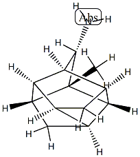 1,3,5-Methenocyclopenta[cd]pentalen-2-amine,decahydro-1-methyl-,(1-alpha-,2-alpha-,2a-bta-,3-alpha-,4a-bta-,5-alpha-,6a-bta-,6b-bta-,7R*)-(9CI) 结构式