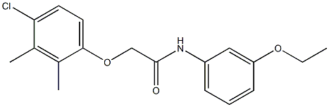 2-(4-chloro-2,3-dimethylphenoxy)-N-(3-ethoxyphenyl)acetamide|