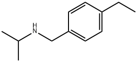 [(4-ethylphenyl)methyl](propan-2-yl)amine Struktur