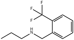 N-[2-(trifluoromethyl)benzyl]propan-1-amine Structure