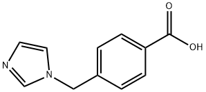 4-(1H-咪唑-1-甲基)苯甲酸,94084-75-0,结构式