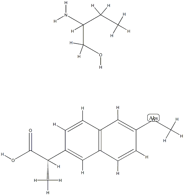 (S)-6-methoxy-alpha-methylnaphthalene-2-acetic acid, compound with 2-aminobutan-1-ol (1:1)|