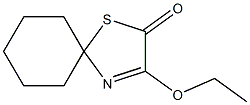 1-Thia-4-azaspiro[4.5]dec-3-en-2-one,3-ethoxy-(9CI) Structure