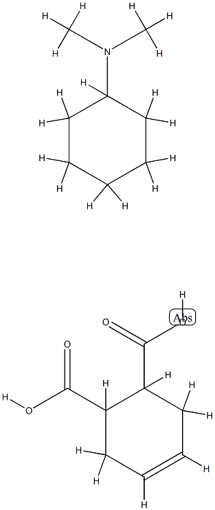 cyclohex-4-ene-1,2-dicarboxylic acid, compound with N,N-dimethylcyclohexylamine|