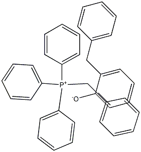 benzyltriphenylphosphonium, salt with 2-benzylphenol (1:1) Struktur