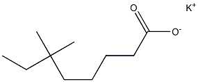 tert-potassium decanoate Structure