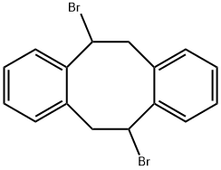 6,12-dibromo-5,6,11,12-tetrahydrodibenzo[1,2-[8]annulene Structure