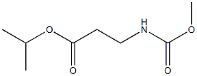 -bta--Alanine,  N-(methoxycarbonyl)-,  1-methylethyl  ester,943827-82-5,结构式