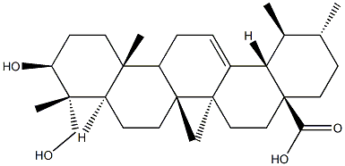 23-hydroxyursolic acid Struktur