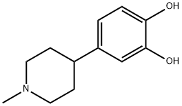 1,2-Benzenediol,4-(1-methyl-4-piperidinyl)-(9CI) Struktur