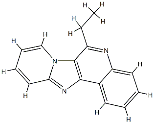 피리도[2,1:2,3]이미다조[4,5-c]퀴놀린,6-에틸-