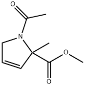 1H-Pyrrole-2-carboxylic  acid,  1-acetyl-2,5-dihydro-2-methyl-,  methyl  ester,946057-39-2,结构式