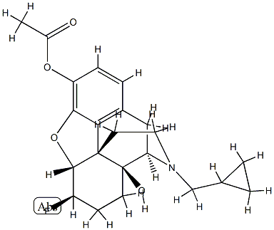 3-acetyl-6-deoxy-6-fluoronaltrexone,94696-53-4,结构式