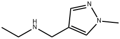N-((1-甲基-1H-吡唑-4-基)甲基)乙胺,949095-17-4,结构式