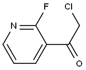 2-chloro-1-(2-fluoropyridin-3-yl)ethanone,949154-24-9,结构式