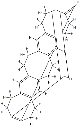 1,2,5,6,8,9,11,12,15,16,18,19-Dodecahydro-3,14:4,13-dimethenobiscycloocta[4,5]benzo[1,2-a:1',2'-e]cyclooctene,94978-50-4,结构式