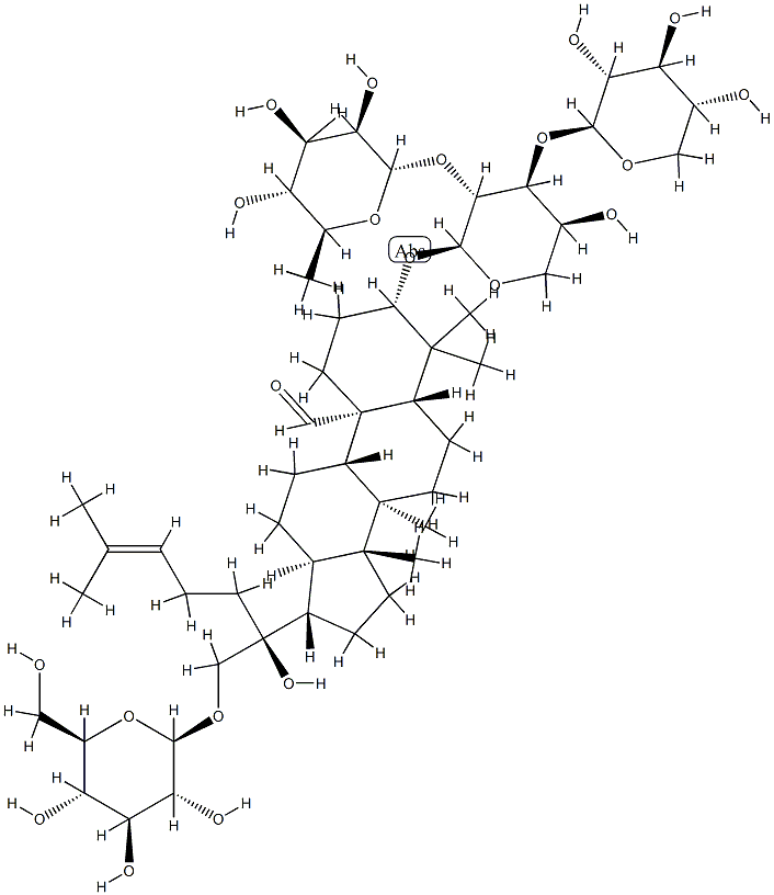 ギペノシドXLIX 化学構造式