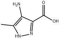 1H-Pyrazole-3-carboxylicacid,4-amino-5-methyl-(9CI) Struktur