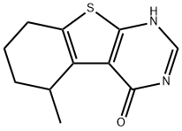 13-methyl-8-thia-4,6-diazatricyclo[7.4.0.0^{2,7}]trideca-1(9),2(7),5-trien-3-one 化学構造式