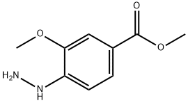 METHYL 4-HYDRAZINYL-3-METHOXYBENZOATE(WX191647) 化学構造式