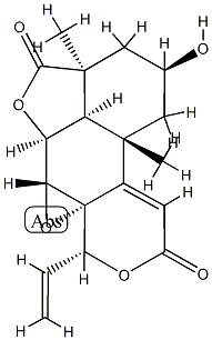 (2β)-1,1-O-セコ-15,17-ジデヒドロ-15-デ(ヒドロキシメチル)-3,15-ジデオキシポドラクトンB 化学構造式