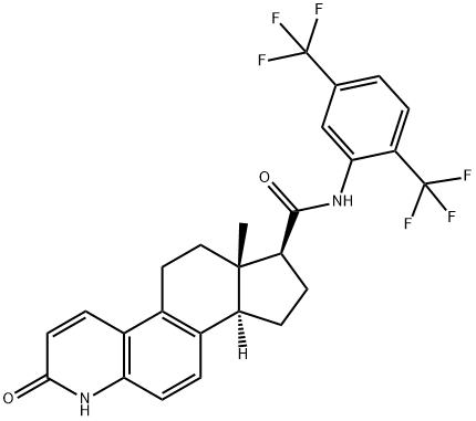DesMethyl-6,8,10-triene Dutasteride Struktur