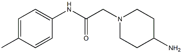 952906-62-6 2-(4-aminopiperidin-1-yl)-N-(4-methylphenyl)acetamide