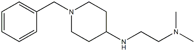 N'-(1-benzylpiperidin-4-yl)-N,N-dimethylethane-1,2-diamine Struktur