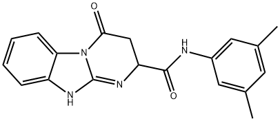 N-(3,5-dimethylphenyl)-4-oxo-1,2,3,4-tetrahydropyrimido[1,2-a]benzimidazole-2-carboxamide|