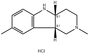 CIS-(-)-2,3,4,4A,5,9B-六氢-2,8-二甲基-1H-吡啶并[4,3-B]吲哚二盐酸盐,95751-51-2,结构式