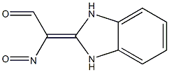 1H-Benzimidazole-2-acetaldehyde,alpha-(hydroxyimino)-(9CI) Structure