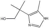 1H-Imidazole-5-ethanol,  -bta-,-bta-,4-trimethyl- 化学構造式