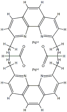 Acetato(2,9-dimethyl-1,10-phenanthroline)palladium(II) dimer bis(trifluoromethanesulfonate),  99% CAS#: 959698-19-2