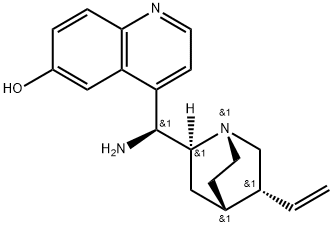 (8α,9S)-9-aMino-Cinchonan-6'-ol Structure