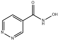 4-Pyridazinecarboxamide,N-hydroxy-(9CI) Struktur