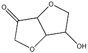 1,4:3,6-dianhydrohex-2-ulose 化学構造式