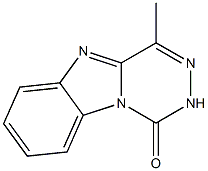 [1,2,4]Triazino[4,5-a]benzimidazol-1(2H)-one,4-methyl-(9CI),96101-27-8,结构式