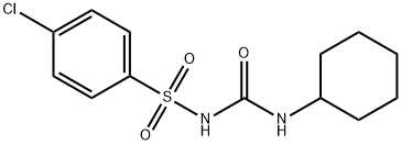 N'-(4-クロロベンゼンスルホニル)シクロヘキサンカルボヒドラジド 化学構造式