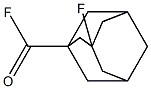Tricyclo[3.3.1.13,7]decane-1-carbonyl fluoride, 3-fluoro- (9CI),96962-78-6,结构式