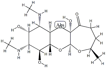 homospectinomycin Struktur
