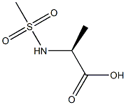 (甲磺酰基)-L-丙氨酸,97538-68-6,结构式