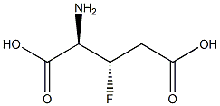 D-Glutamic acid, 3-fluoro-, (3R)-rel- (9CI) Structure